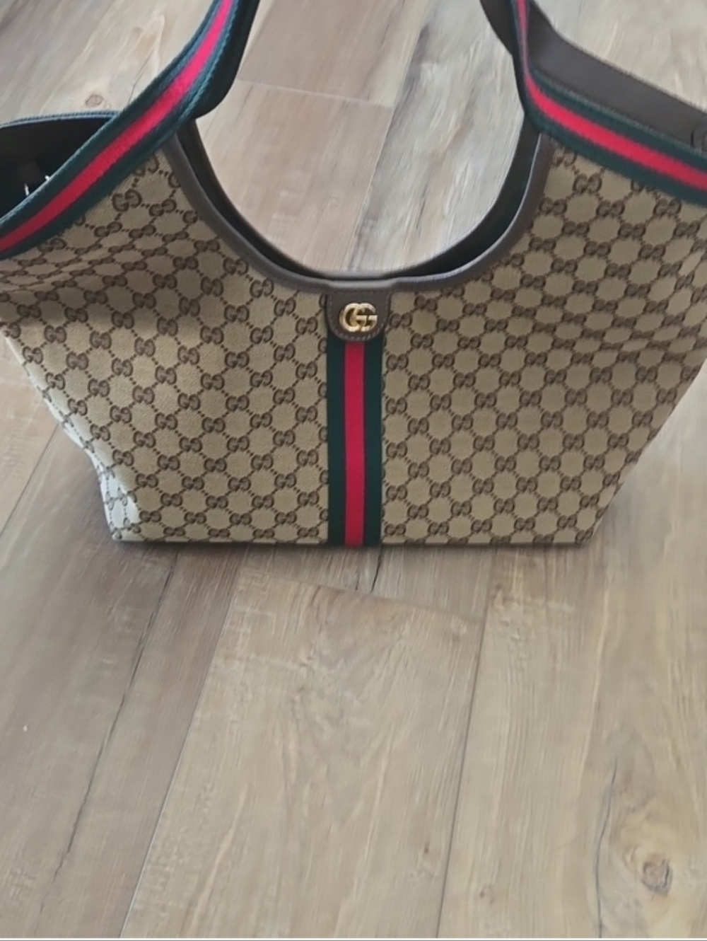 Gucci Giglio Handbag And Pouch - Picture 15 of 15